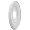 Ekena Millwork Berkshire Thermoformed PVC Ceiling Medallion (Fits Canopies up to 5 3/4"), 13"OD x 3 1/2"ID x 3/4"P CMP13BE - alternate 3